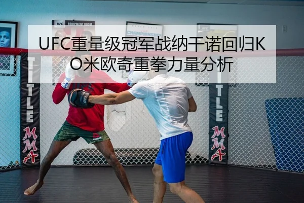 UFC重量级冠军战纳干诺回归KO米欧奇重拳力量分析